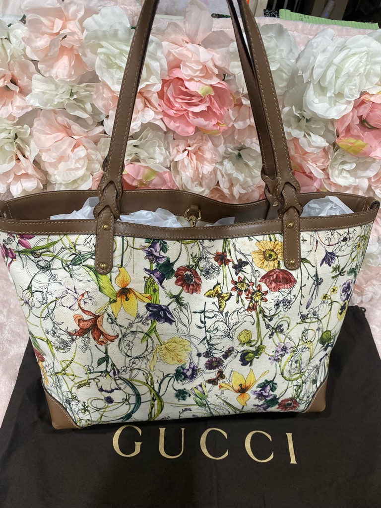 Gucci Flora Tote Bag